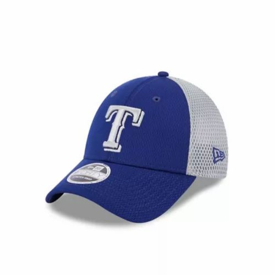 * New Era Texas Rangers Outline 9Forty Adjustable Hat Royal Mlb Hats & Caps