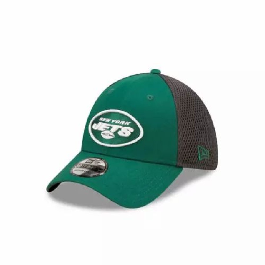 * New Era New York Jets Neo 39Thirty Stretch Fit Hat Green Nfl Hats & Caps