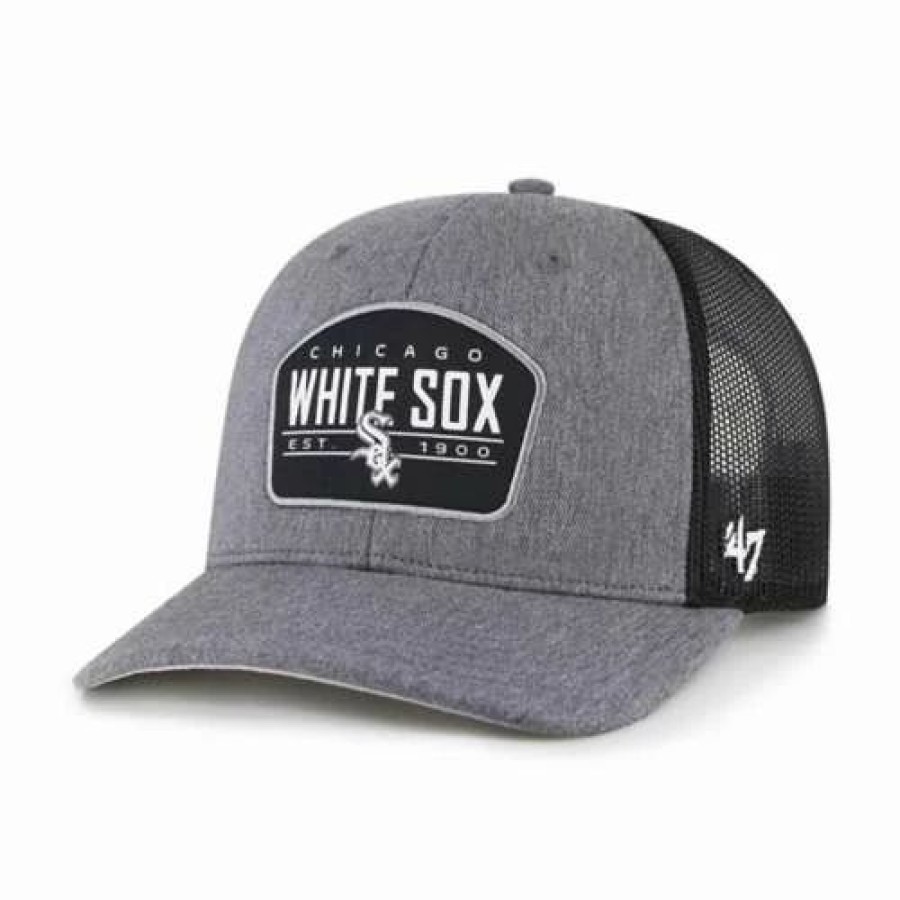 * 47 Brand 47 Brand Chicago White Sox Trucker Slate Hat Charcoal Mlb Hats & Caps