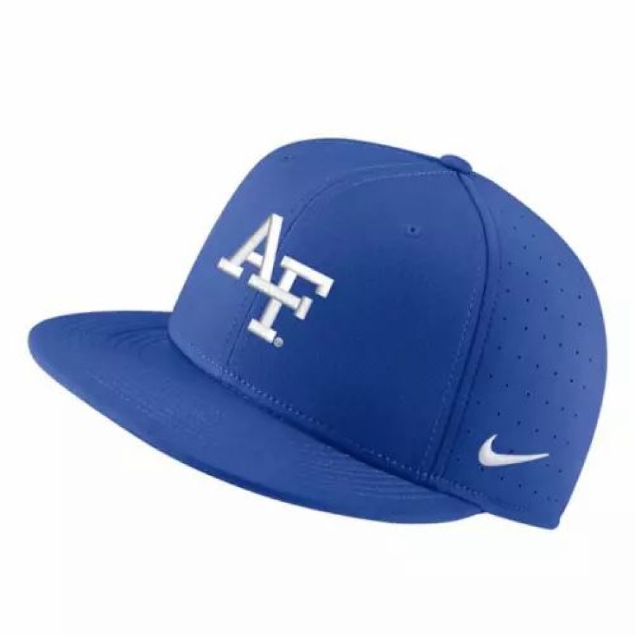 * Nike Air Force Falcons True Baseball Hat Royal College Hats & Caps