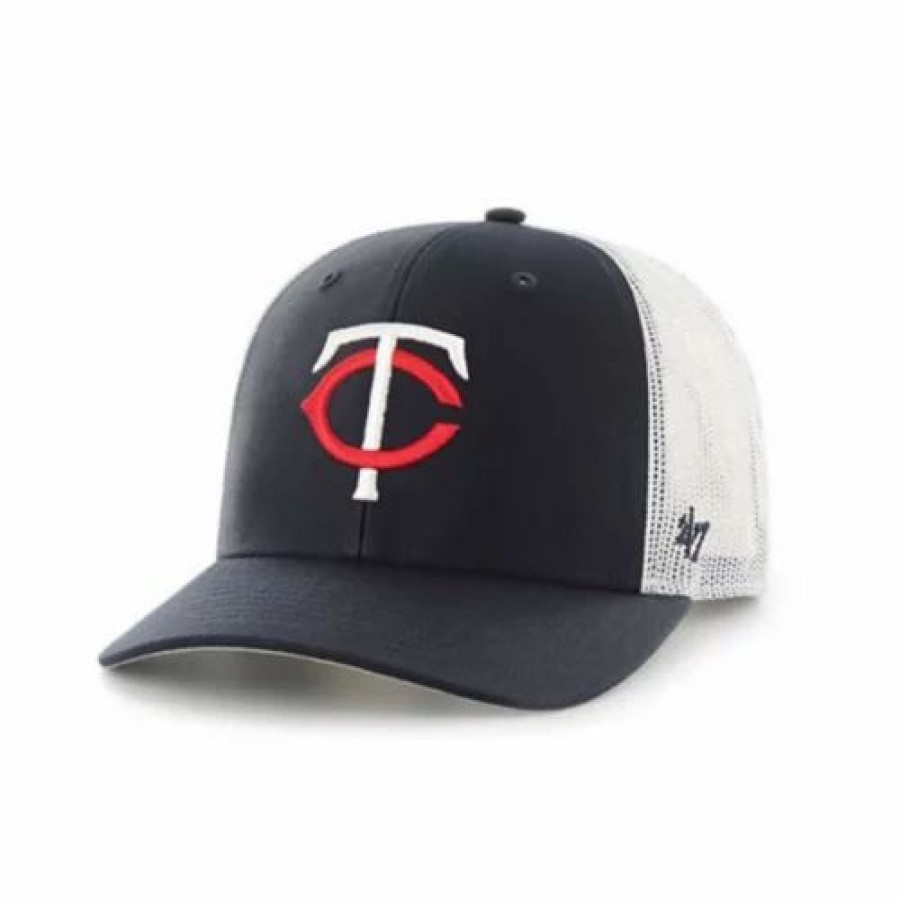 * 47 Brand 47 Brand Minnesota Twins Trucker Hat Navy Mlb Hats & Caps