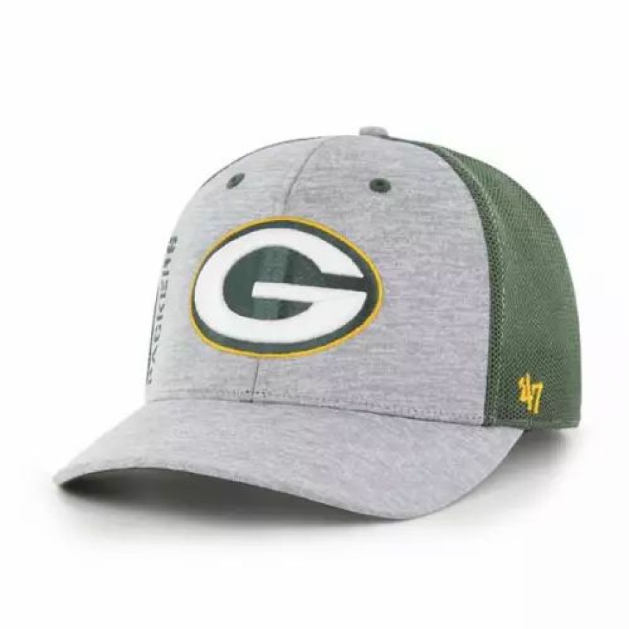 * 47 Brand 47 Brand Bay Packers Pixelation Hat Green Nfl Hats & Caps