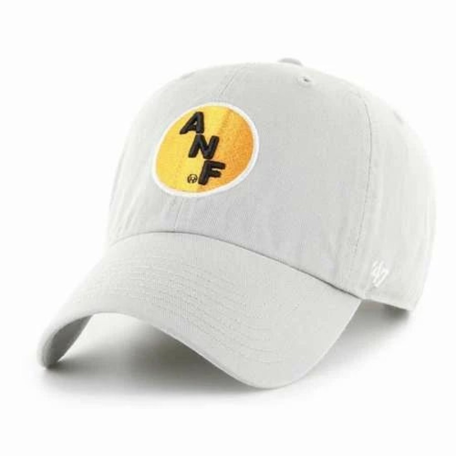 * 47 Brand 47 Brand Iowa Hawkeyes America Needs Farmers Cleanup Hat Light Grey College Hats & Caps