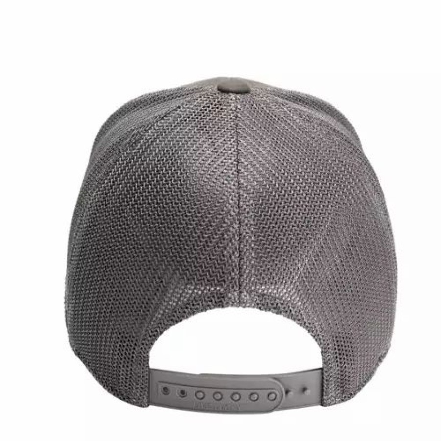 * Men'S Black Clover Horizon Golf Snapback Hat Charcoal Hats & Caps