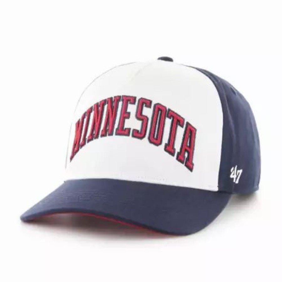 * 47 Brand 47 Brand Minnesota Twins Contra Hitch Adjustable Hat Navy Mlb Hats & Caps