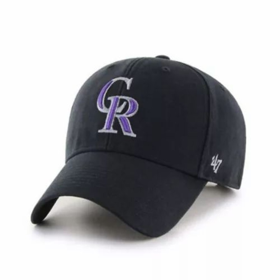 * 47 Brand 47 Brand Colorado Rockies Mvp Legend Hat Black Mlb Hats & Caps