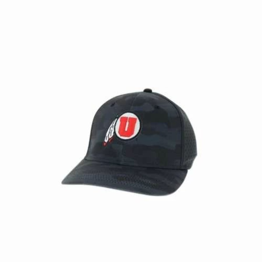 * Legacy Athletic Utah Utes Melon Hat Black College Hats & Caps