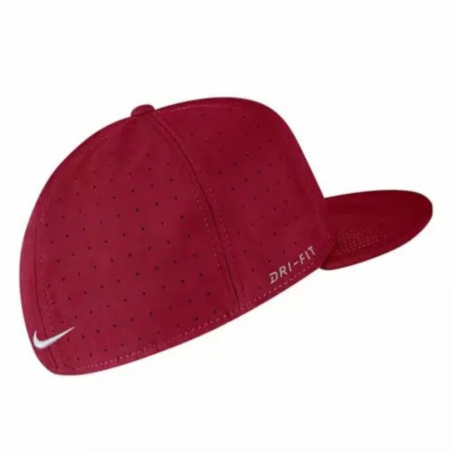 * Nike Alabama Tide True Baseball Hat Crimson College Hats & Caps