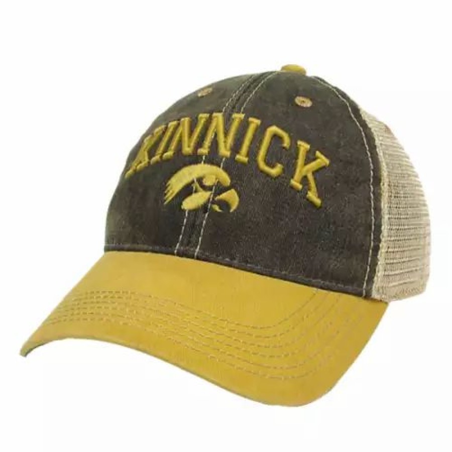 * Legacy Athletic Iowa Hawkeyes Favorite Kinnick 17 Hat Yellow College Hats & Caps