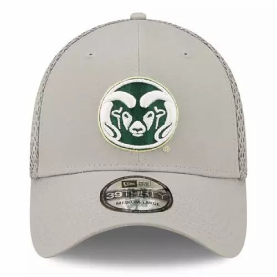 * New Era Colorado State Rams Team Neo Hat Grey Heather College Hats & Caps