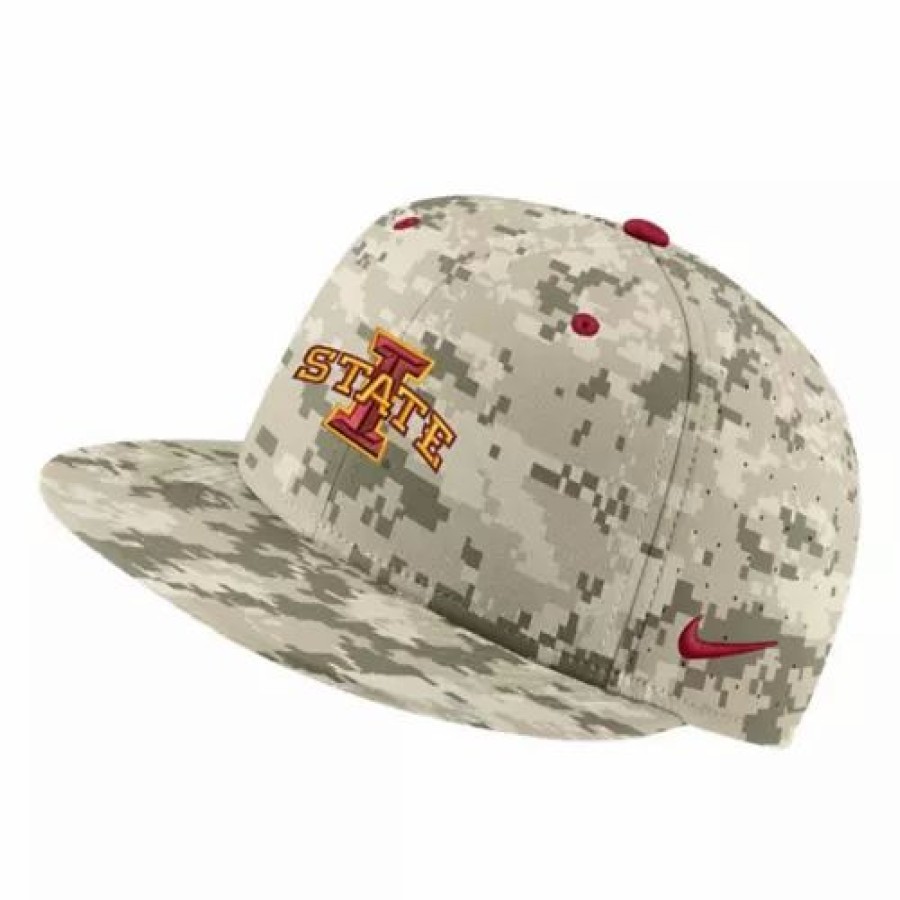 * Nike Iowa State Cyclones True Baseball Hat Camo College Hats & Caps