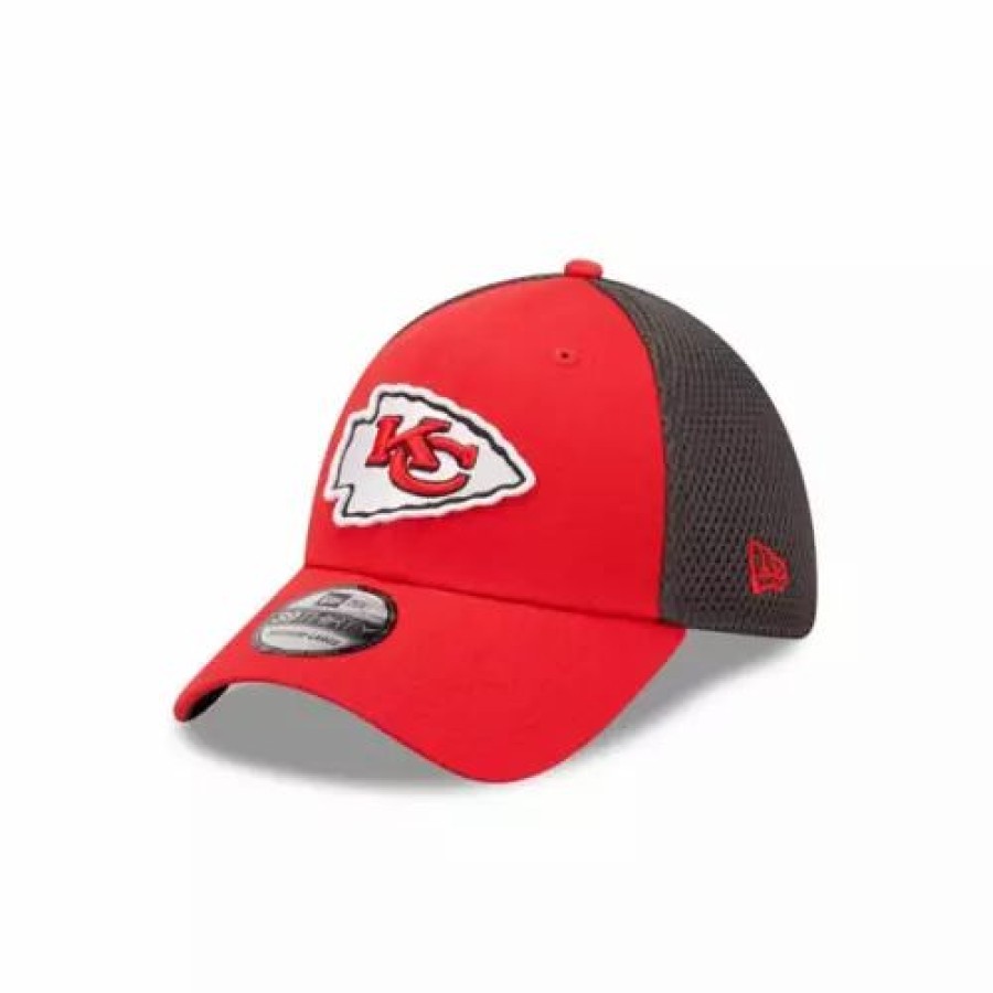 * New Era Kansas City Chiefs Neo 39Thirty Stretch Fit Hat Red Nfl Hats & Caps