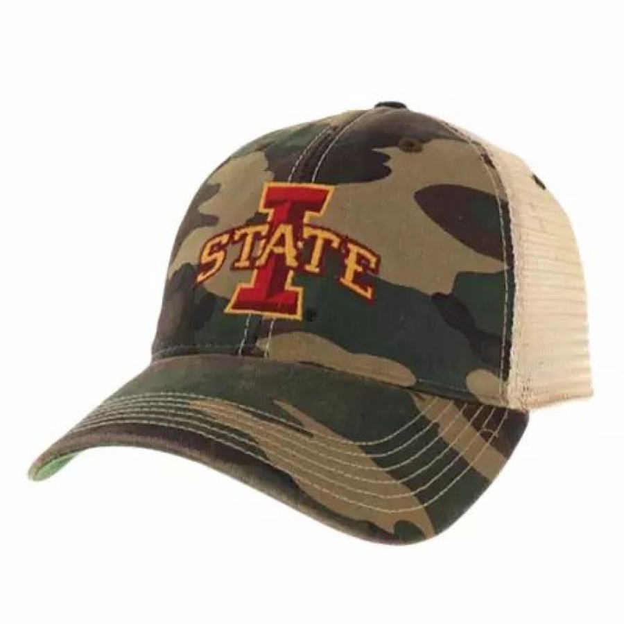 * Legacy Athletic Iowa State Cyclones Trucker Hat Camo College Hats & Caps