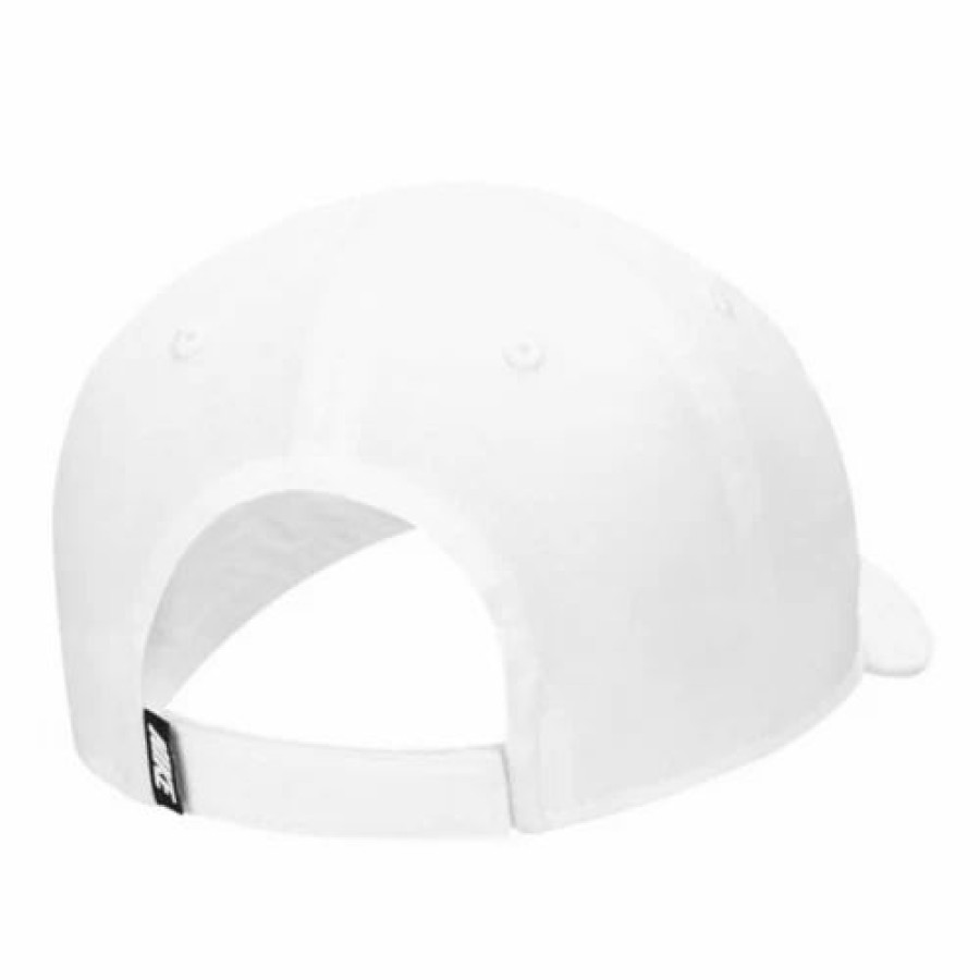 * Toddler Nike Swoosh Adjustable Hat White Hats & Caps