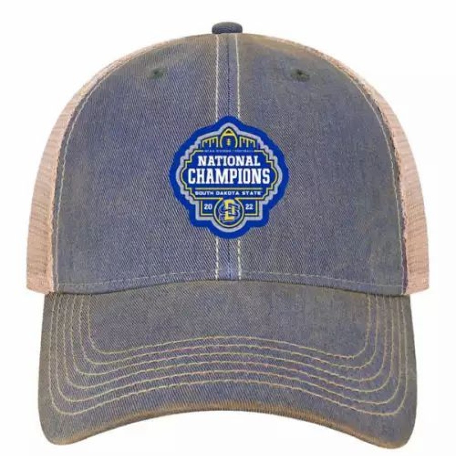 * Legacy Athletic South Dakota State Jackrabbits Fcs National Champion Hat Royal College Hats & Caps