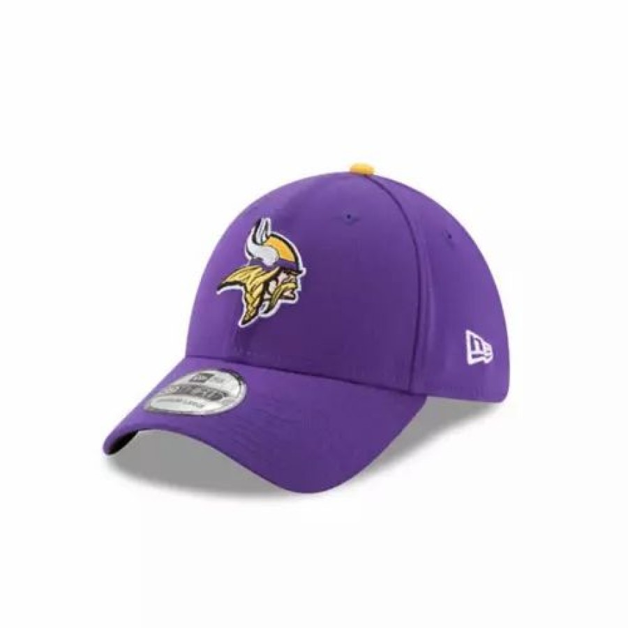 * New Era Minnesota Vikings Team Classic 39Thirty Stretch Fit Hat Purple Nfl Hats & Caps