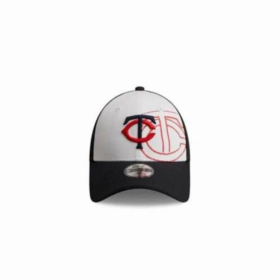 * New Era Toddler Minnesota Twins Sketch 9Forty Adjustable Hat Navy Mlb Hats & Caps