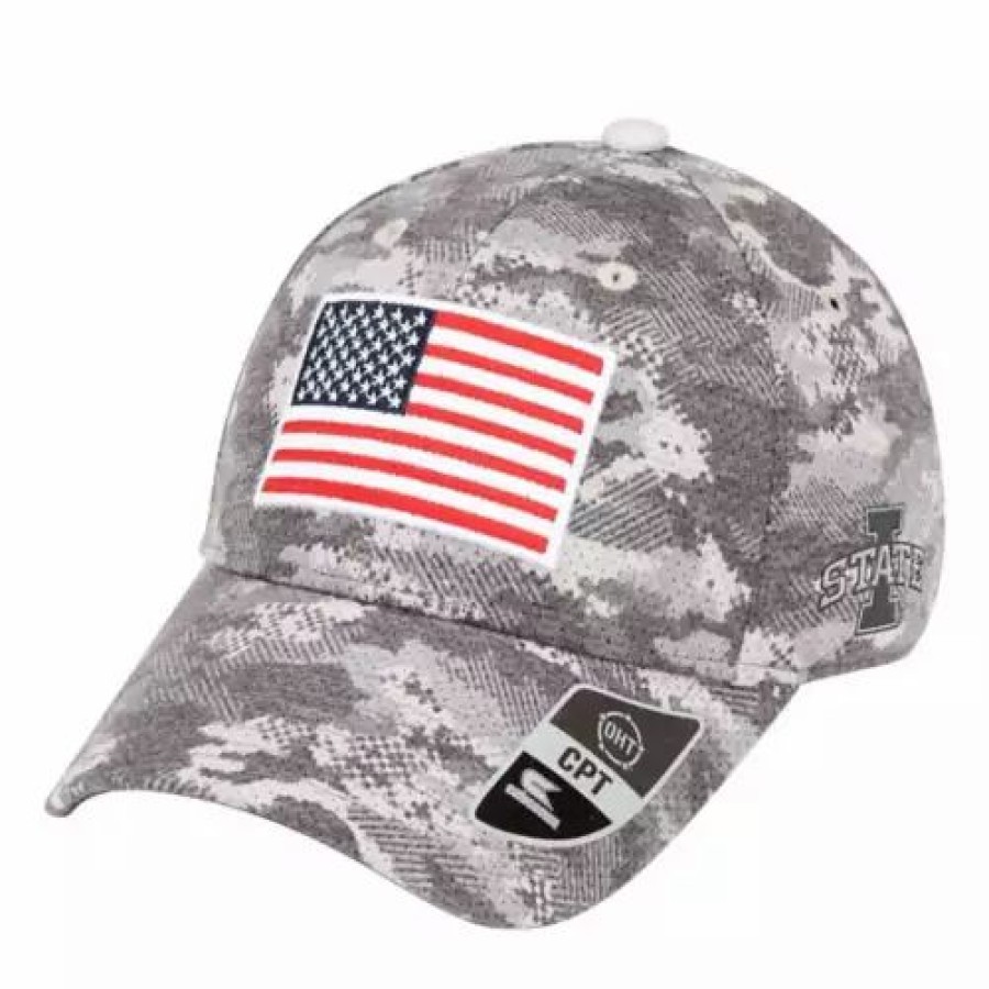 * Colosseum Iowa State Cyclones Operation Hat Trick Task Force Hat Camo College Hats & Caps