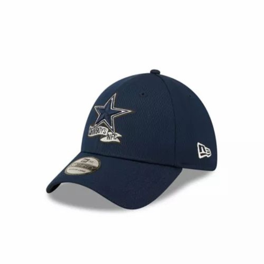 * New Era Dallas Cowboys 2022 Sideline Coaches 39Thirty Flex Fit Hat Navy Nfl Hats & Caps