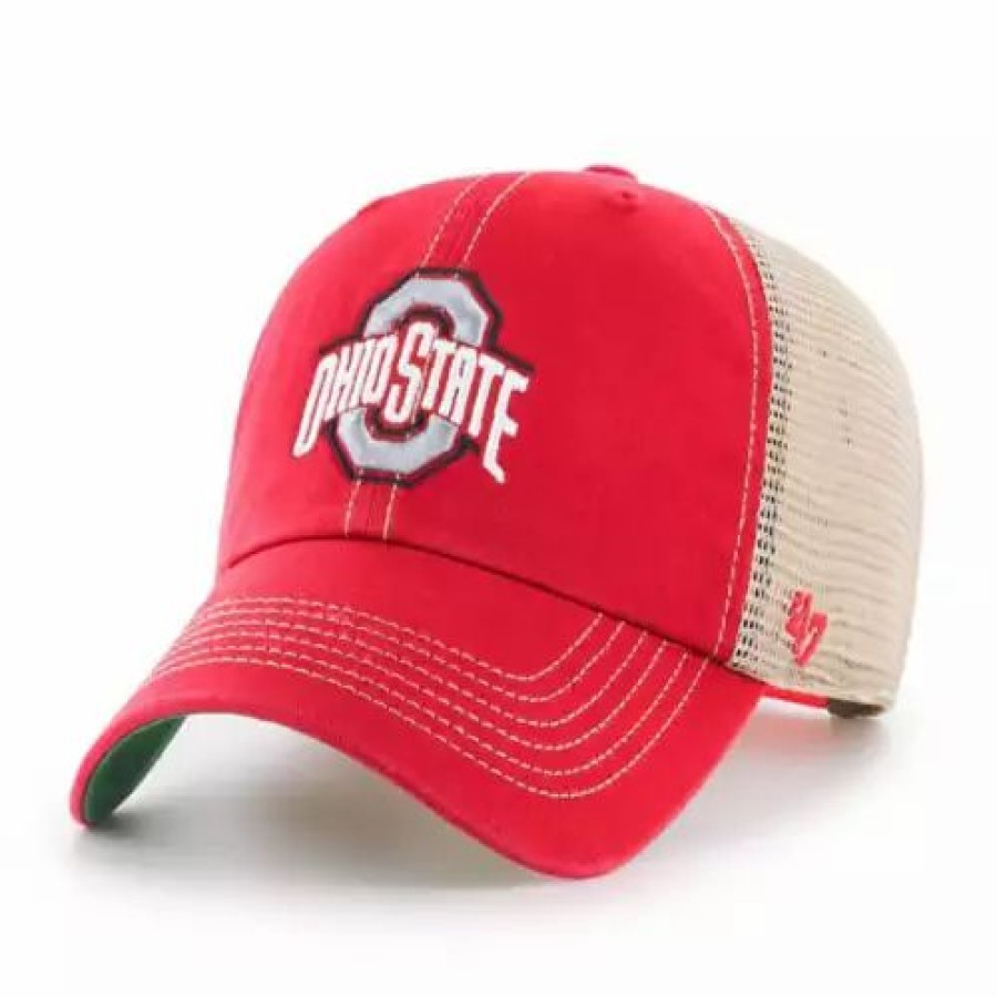 * 47 Brand 47 Brand Ohio State Buckeyes Trawler Hat Red College Hats & Caps