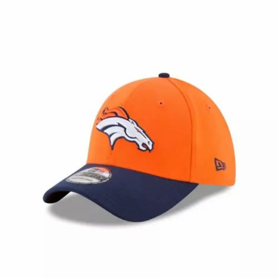 * New Era Denver Broncos Team Classic 39Thirty Stretch Hat Orange Nfl Hats & Caps