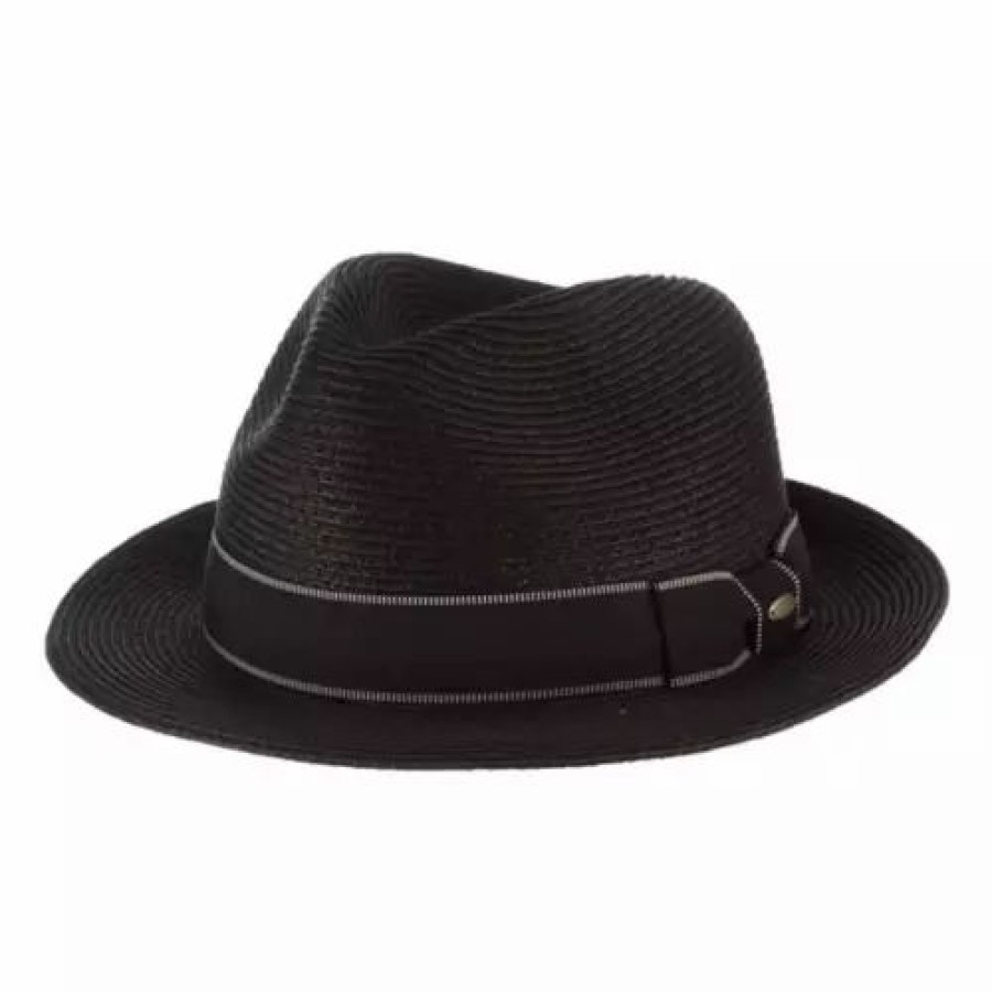 * Men'S Dorfman-Pacific Paper Braid Fedora Sun Hat Hats & Caps