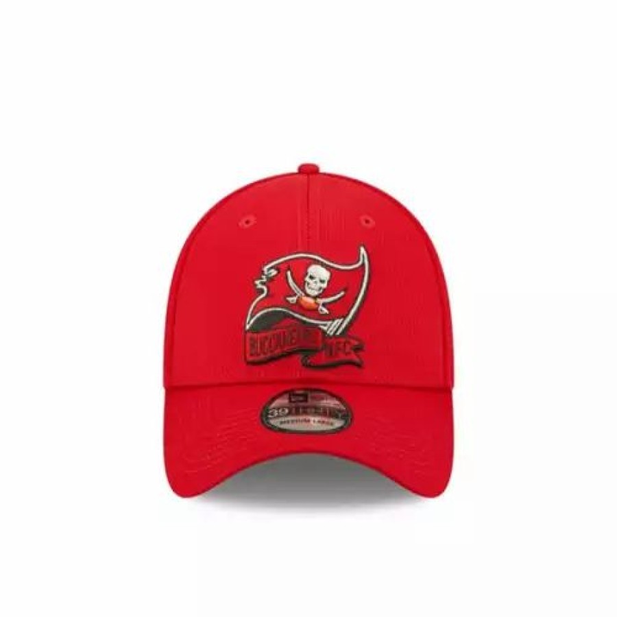 * New Era Tampa Bay Buccaneers 2022 Sideline Coaches 39Thirty Stretch Fit Hat Red Nfl Hats & Caps