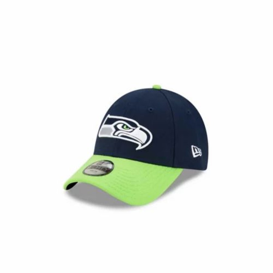 * New Era Kids' Seattle Seahawks 9Forty Adjustable Hat Navy Nfl Hats & Caps