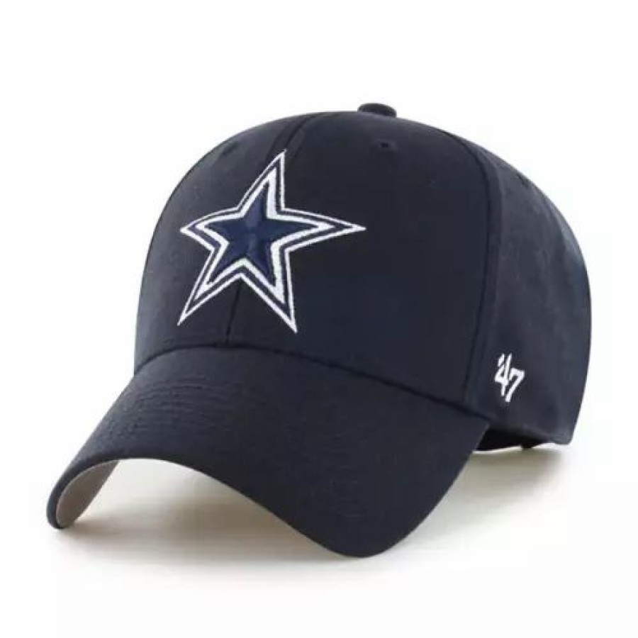 * 47 Brand 47 Brand Dallas Cowboys Mvp Adjustable Hat Navy Nfl Hats & Caps