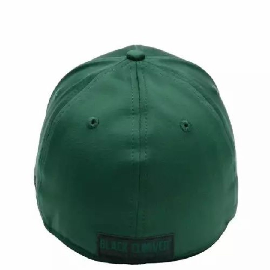 * Men'S Black Clover Premium Clover 53 Golf Flexfit Hat Kelly Green Hats & Caps