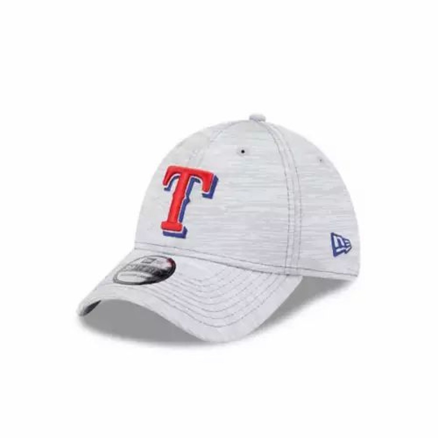 * New Era Kids' Texas Rangers Speed 39Thirty Flex Fit Hat Heather Mlb Hats & Caps