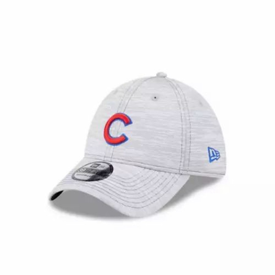 * New Era Kids' Chicago Cubs Speed 39Thirty Flex Fit Hat Grey Mlb Hats & Caps