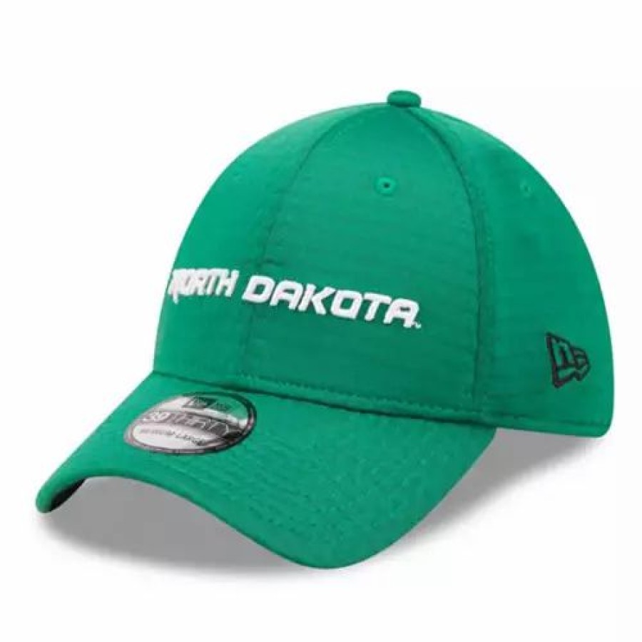 * New Era North Dakota Fighting Hawks Essential Neo Hat Green College Hats & Caps