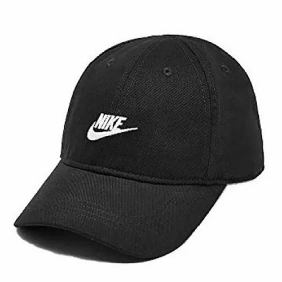 * Kids' Nike Futura Curve Adjustable Hat Black Hats & Caps