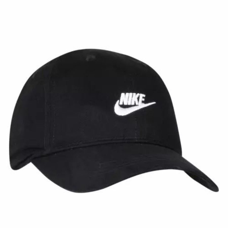 * Kids' Nike Futura Curve Adjustable Hat Black Hats & Caps