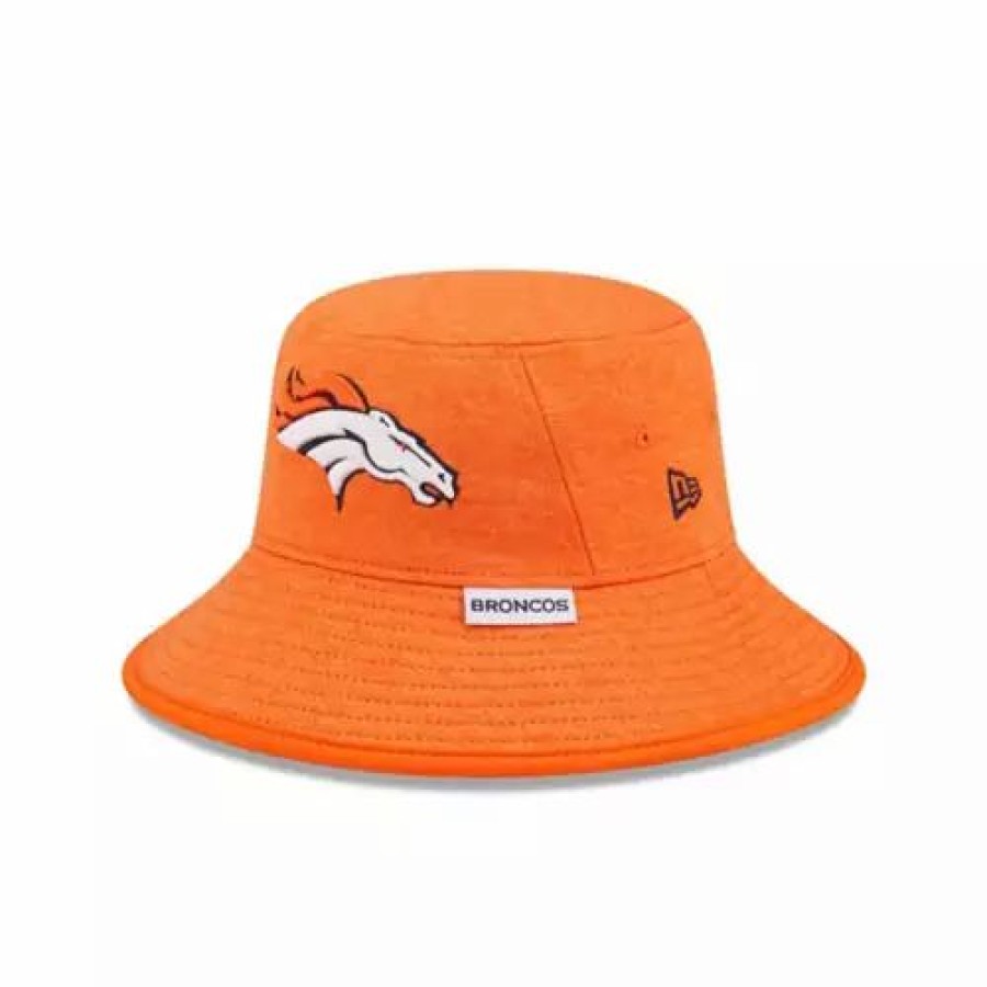 * New Era Denver Broncos Bucket Hat Orange Nfl Hats & Caps