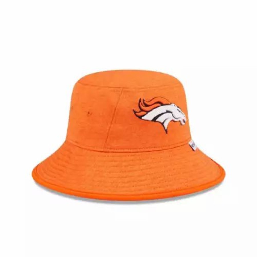 * New Era Denver Broncos Bucket Hat Orange Nfl Hats & Caps