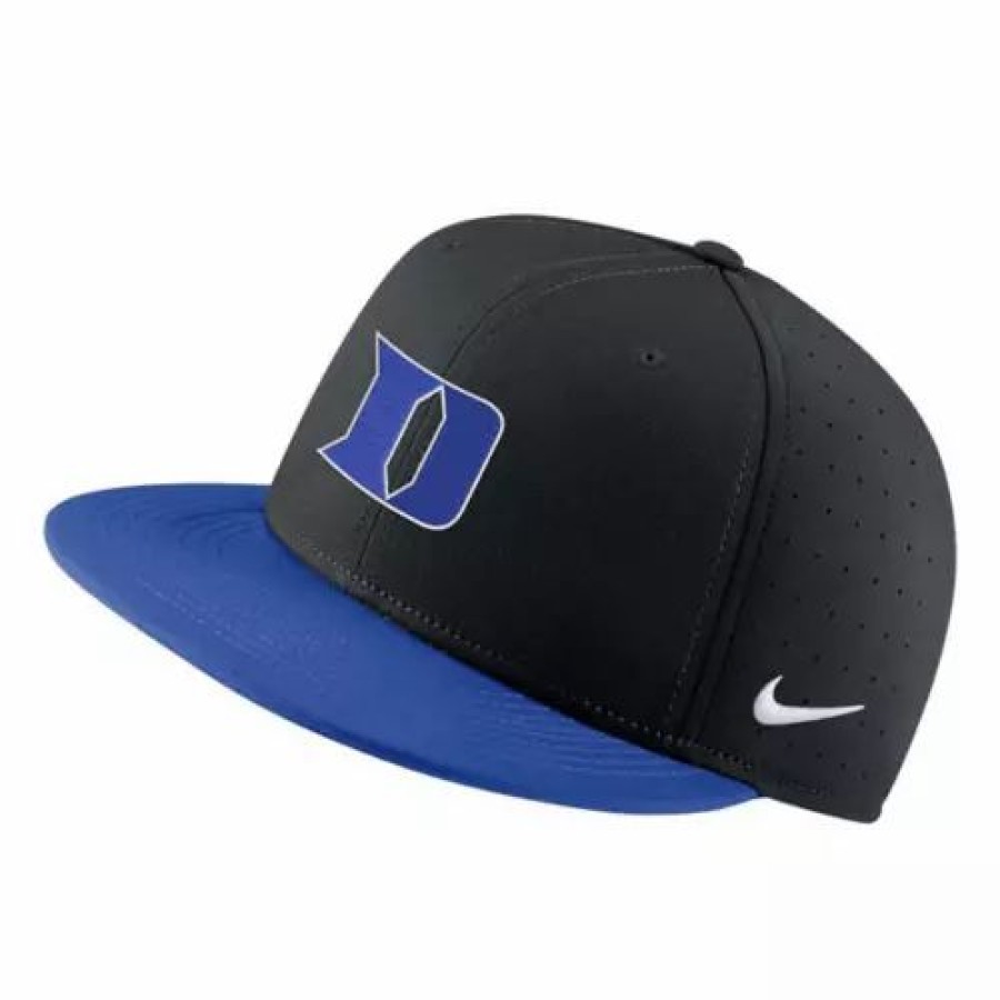 * Nike Duke Blue Devils True Baseball Hat Black College Hats & Caps