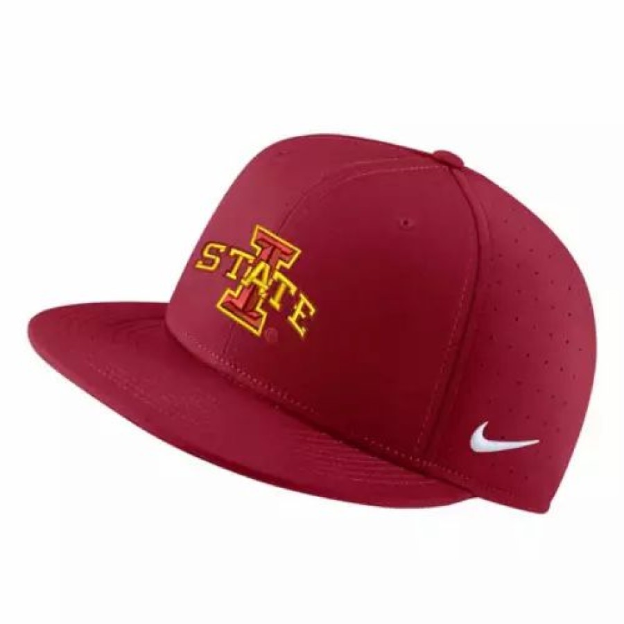 * Nike Iowa State Cyclones True Baseball Hat Crimson College Hats & Caps