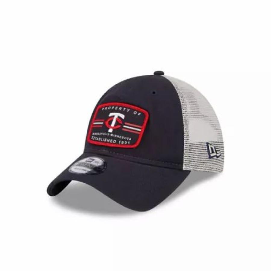 * New Era Minnesota Twins Retro Property 9Twenty Adjustable Hat Navy Mlb Hats & Caps