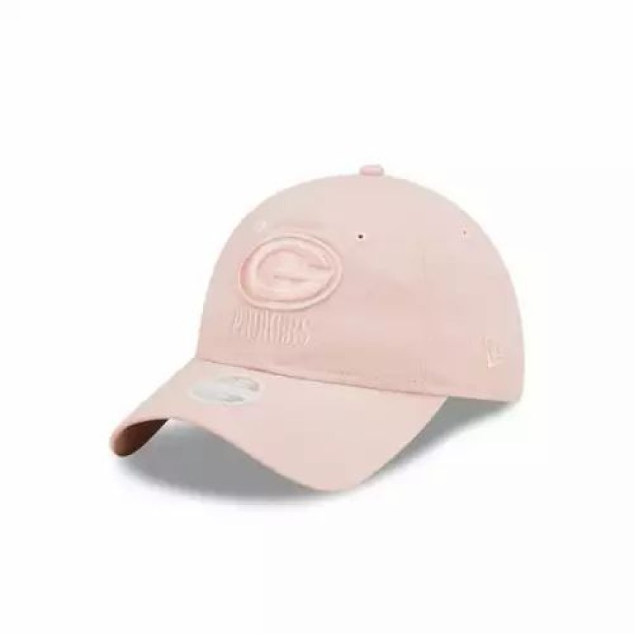 * New Era Women'S Green Bay Packers Core Classic 9Twenty Adjustable Hat Pink Nfl Hats & Caps