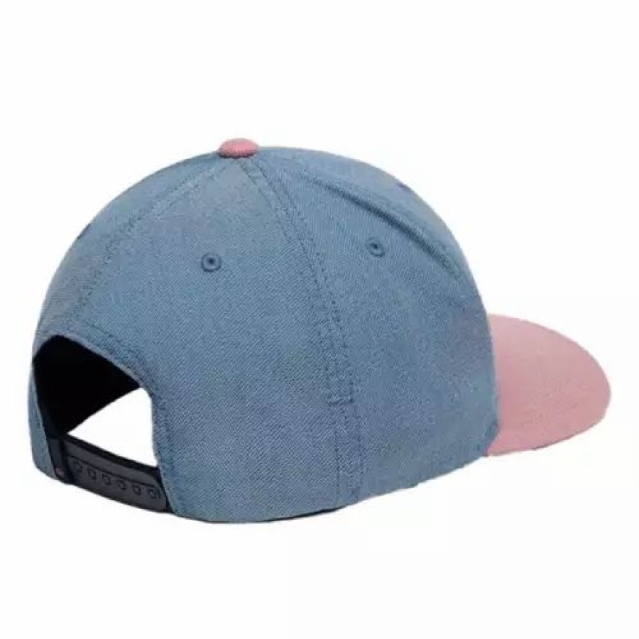 * Men'S Travismathew Desert Days Snapback Hat Heather Mid Blue Hats & Caps