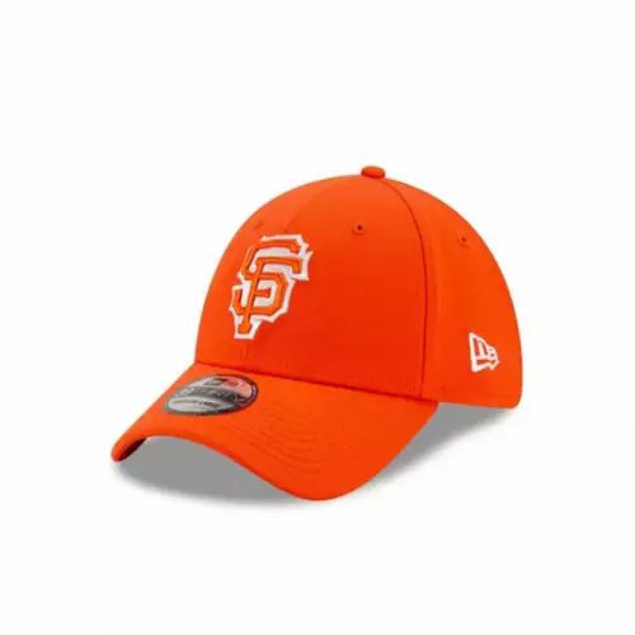 * New Era San Francisco Giants 2021 City Connect 39Thirty Stretch Fit Hat Orange Mlb Hats & Caps