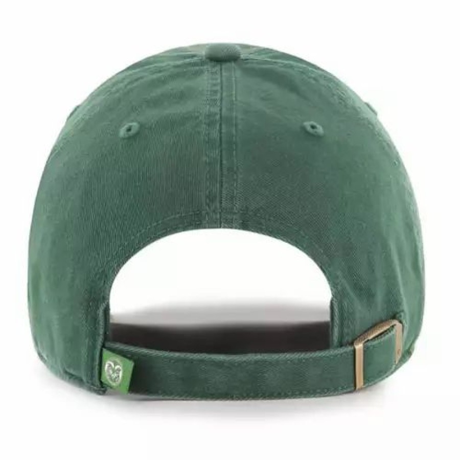 * 47 Brand 47 Brand Colorado State Rams Cleanup Hat Forest College Hats & Caps