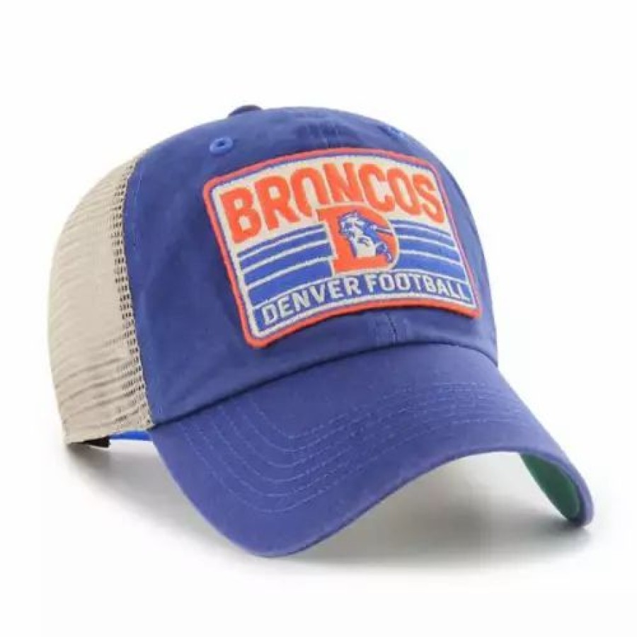 * 47 Brand 47 Brand Denver Broncos Four Stroke Hat Royal Nfl Hats & Caps