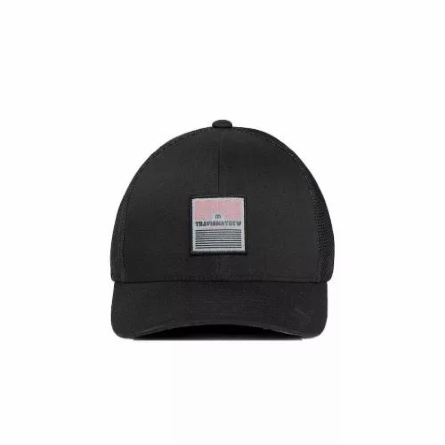 * Men'S Travismathew Waterscape Snapback Hat Black Hats & Caps